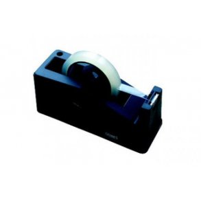 Tapedispenser sort, til store og sm ruller