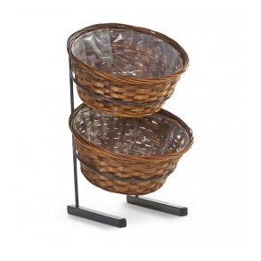 Display til disk & bord med 2 pileflet