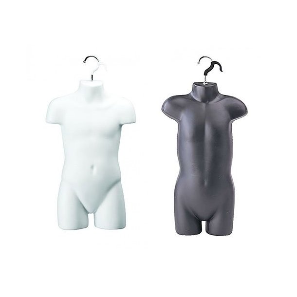 Torso - Hanging torso without back - Child - black or white