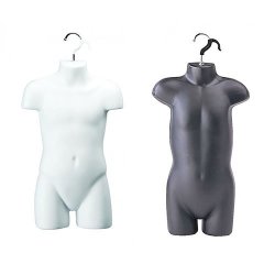 Torso - Hanging torso without back - Child - black or white
