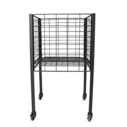 Shopping cart - Boxer 1 - W50 x D50 x H90 cm - Black