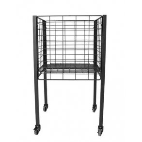 Shopping cart - Boxer 1 - W50 x D50 x H90 cm - Svart