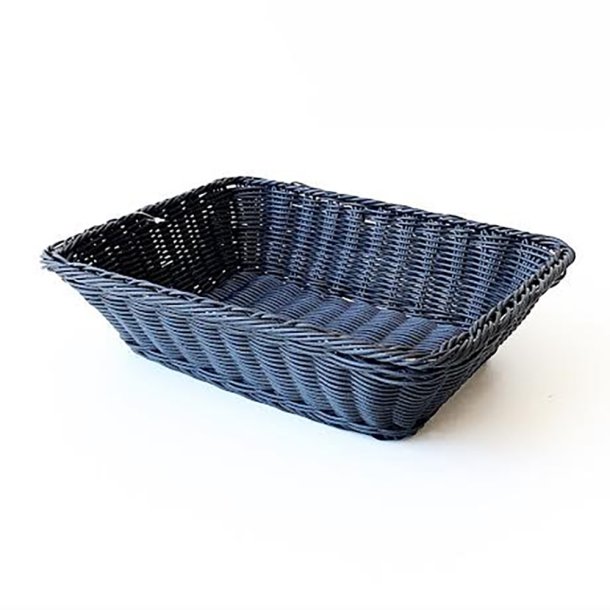 Brdkurve 34 x 26 x H-9 cm i polyrattan