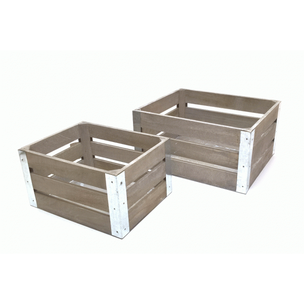 Gray decorative boxes for display and more