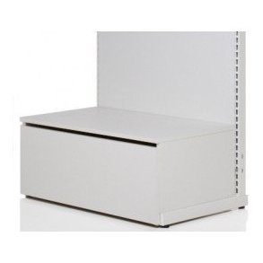 Drawer tray with pull-out for 90 cm shelf/wall