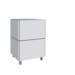 Shop counter narrow - W 55 cm - BAQ disk module