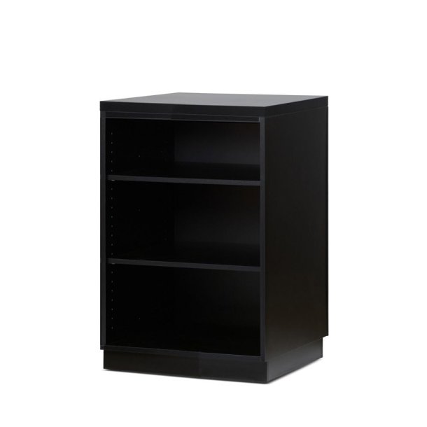Butiksdisk i sort tr 60 cm bred