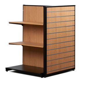 Butiksreoler dobbelte eg og sort tr