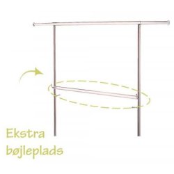 Center pole for LUXURY clothes rack "The long" and FLEX rack