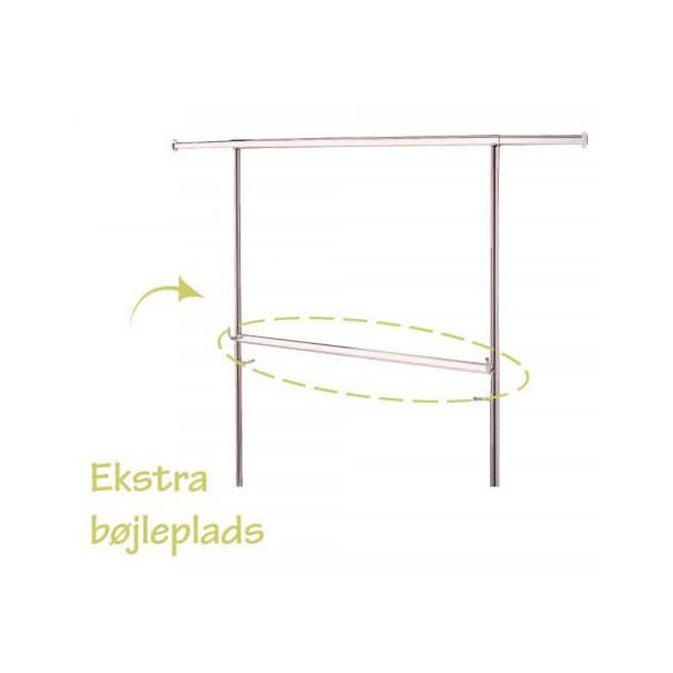 Center pole for LUXURY clothes rack "The long" and FLEX rack