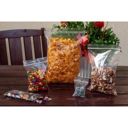 Transparent Bags with Zip seal