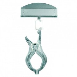 Clear-GRIP sign holder with large clamp 10 pieces pack