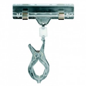 Hllare med bred klämma - Clear-Grip 10 stycken