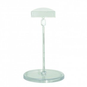 Hög skylthllare med bred hllare - Clear-grip 10 stycken