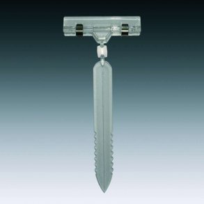 Hllare med bred klämma - Clear-Grip 10 stycken