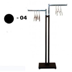 Joy static with 2 straight arms, Chrome, titanium or black