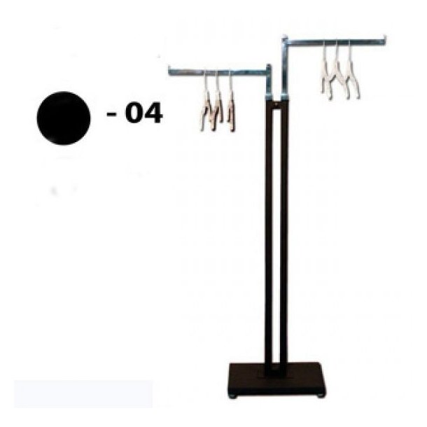 Joy static with 2 straight arms, Chrome, titanium or black