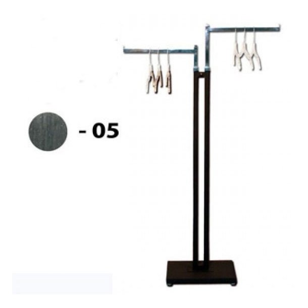 Joy static with 2 straight arms, Chrome, titanium or black