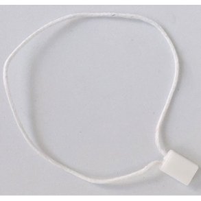 Text slingor - 200 mm - Kabel: Vit Hampa - 5000 st