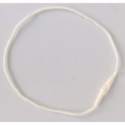 String loops 200 mm - Snor: White Cotton - 5000 pcs