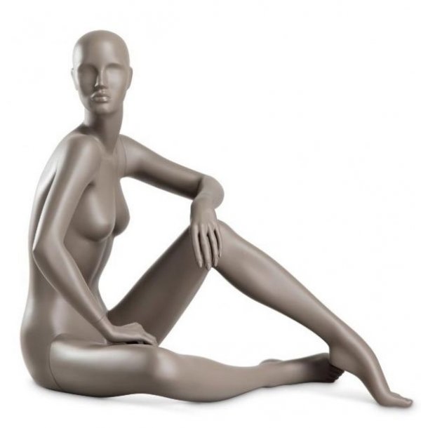 Coy Female mannequin - Sitting pose 2