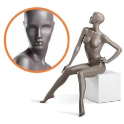 Coy Female mannequin - Sitting pose 1