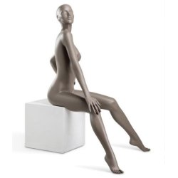 Coy Female mannequin - Sitting pose 1