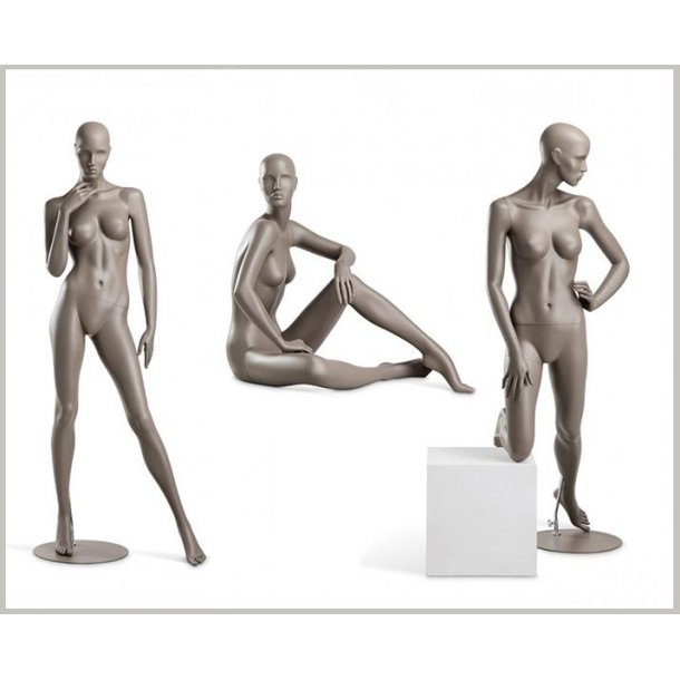 Coy female mannequin - Standing pose 4