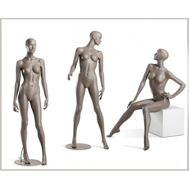Coy Female mannequin - Sitting pose 2