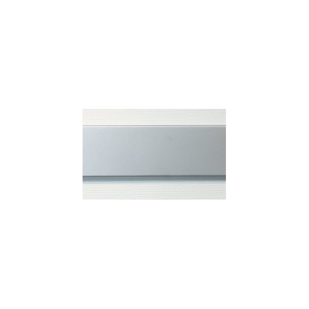 Cover plates for gallery rail - 2 m - 4 colors