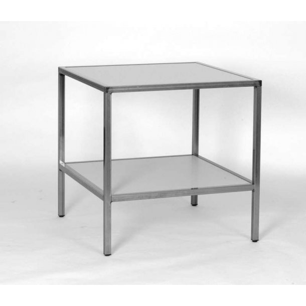 Sales table LUTON I with glass or melamine plates