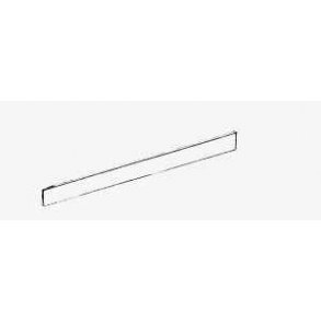 Hyllfront för sluttande melaminhyllor 61 och 91 cm