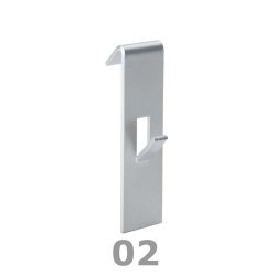 Hanging bracket for gallery rail for Framework and Pipe-line