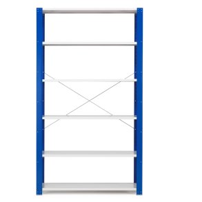 Reol MIX, grundsektion, 2500x1300x600 mm, bl