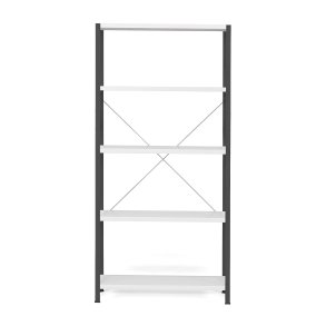 Reol IDEAL, grundsektion, 1970x1010x400 mm, mrkegr