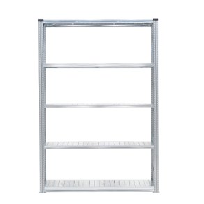 Reol TRANSFORM, grundsektion med 5 hylder, 2500x1200x800 mm