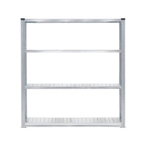 Reol TRANSFORM, grundsektion med 4 hylder, 1972x1500x320 mm