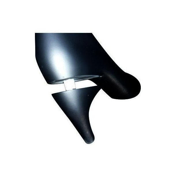 Lady mannequin underdel m. detachable heel - Black