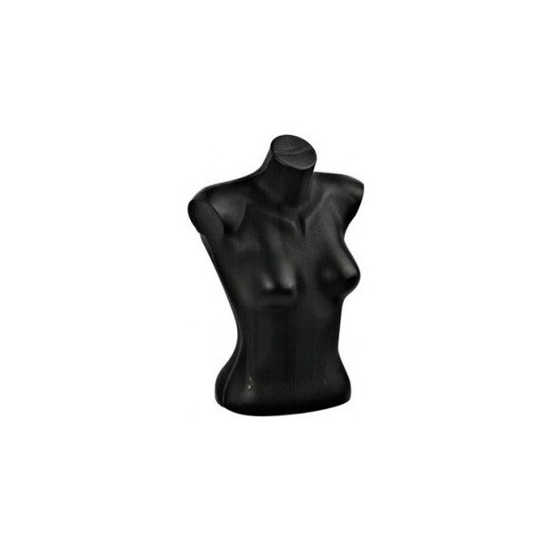 Mannequin bust - mannequin top - black