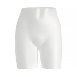 Byst av en dam - nedre delen - vit