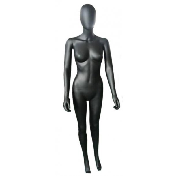 Headless mannequin m. head without facial features - black