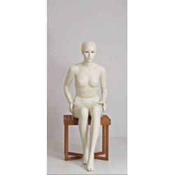 Mannequin - Nelly 1017 - sitting - stylistic with head &amp; make-up