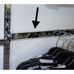 Decorative rod, chrome, 61 or 91 cm - for the Superskinne system