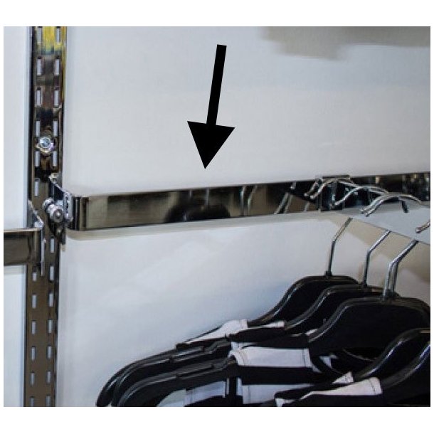 Decorative rod, chrome, 61 or 91 cm - for the Superskinne system