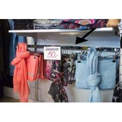 Decorative rod, chrome, 61 or 91 cm - for the Superskinne system