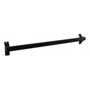 Decorative rod for groove panel - Black - 60 cm - with accessories