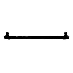 Decorative rod for groove panel - Black - 60 cm - with accessories