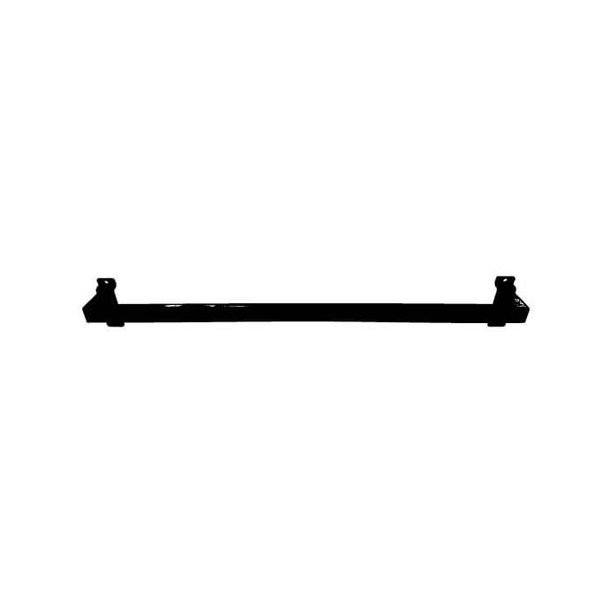 Decorative rod for groove panel - Black - 60 cm - with accessories