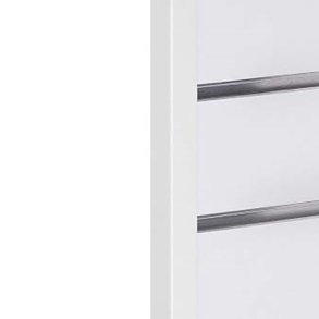 Afslutningsliste 2x2x240 cm i hvid til