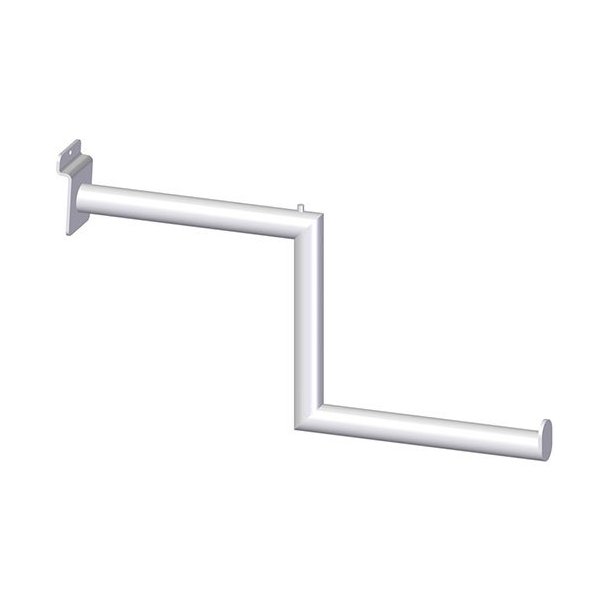 Floor mount for groove panel - Chrome - Matte or Glossy